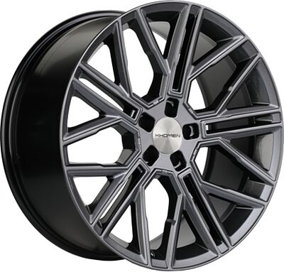 Khomen Wheels KHW2101 (Li 7/9) 9.5x21 5x120 ET 46 Dia 62.5 Gray