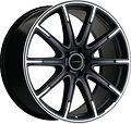 Khomen Wheels KHW2102 (GLS/GLE) 9.5x21 5x112 ET 45 Dia 66.6 Black-FP matt