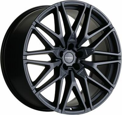 Khomen Wheels KHW2103 (Q8) 10.5x21 5x112 ET 20 Dia 66.6 Black matt