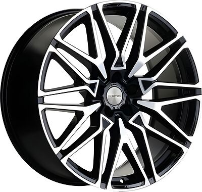 Khomen Wheels KHW2103 (X5/X6/X7осн.) 9.5x21 5x112 ET 37 Dia 66.6 Dark Chrome