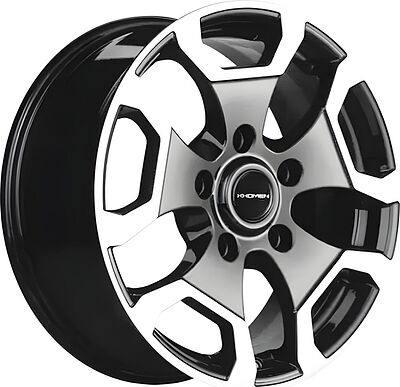 Khomen Wheels Нива 4x4 KHW1725 6.5x17 5x139.7 ET 40 Dia 98.5 Gray