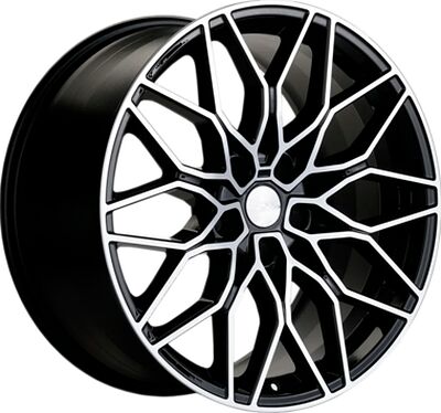 Khomen Wheels ORG1903 (3/4/5/6 series) 8.5x19 5x112 ET 30 Dia 66.6 Black-FP