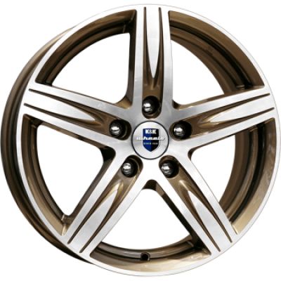 КиК Андорра 6.5x16 5x108 ET 52 Dia 63.35 алмаз брасс