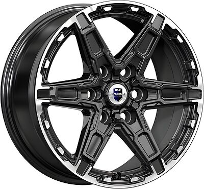 КиК Дистрикт 8x18 6x139 ET 36 Dia 100 алмаз черный