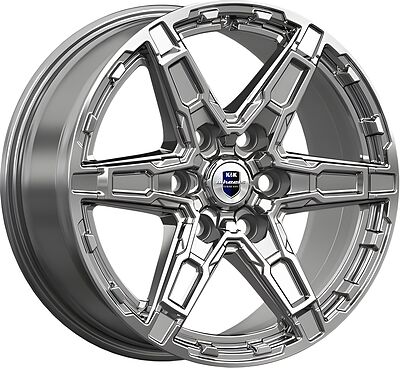 КиК Дистрикт 8x18 6x114.3 ET 25 Dia 66.1 дарк платинум