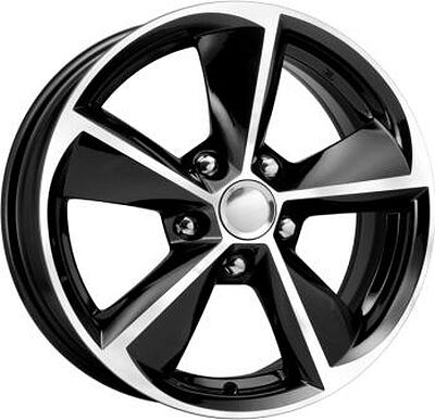 КиК КС681 ZV Honda Civic 6.5x16 5x114.3 ET 45 Dia 64.1 алмаз черный