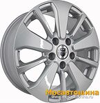 КиК KC688 ZV 16_Qashqai 6.5x16 5x114.3 ET 40 Dia 66.1 сильвер