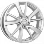 КиК КС699 Nissan Qashqai 7x17 5x114.3 ET 40 Dia 66.1 сильвер