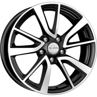 КиК КС699 Nissan Teana 7x17 5x114.3 ET 45 Dia 66.1 дарк платинум