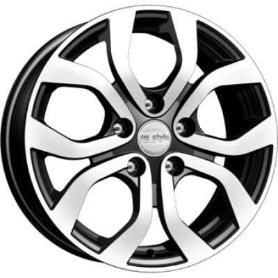 КиК KC704 Nissan Terrano 6.5x16 5x114.3 ET 50 Dia 66.1 алмаз черный