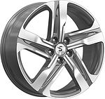 КиК КР004 Sportage 7.5x19 5x114.3 ET 50 Dia 67.1 Diamond Gloss Graphite