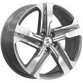 КиК КР004 Tucson 7.5x19 5x114.3 ET 53 Dia 67.1 Diamond Gloss Graphite