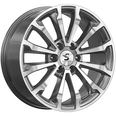 КиК КР006 Haval H9 8.5x20 6x139.7 ET 33 Dia 75.1 Diamond Gloss Graphite