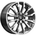 КиК КР006 Land Cruiser Prado 8.5x20 6x139.7 ET 25 Dia 106.1 Diamond Gloss Graphite