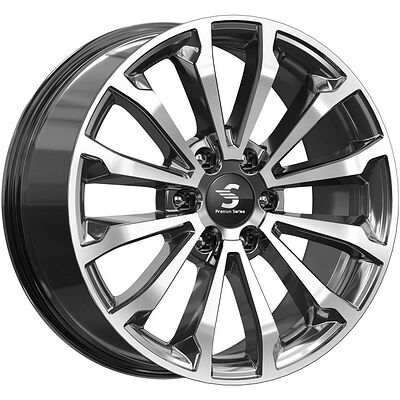 КиК КР006 Land Cruiser Prado 8.5x20 6x139.7 ET 25 Dia 106.1 Diamond Gloss Graphite