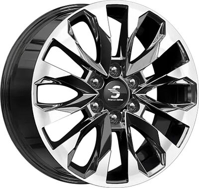 КиК КР007 20_Land Cruiser 8x20 6x139.7 ET 60 Dia 95.1 Diamond quartz