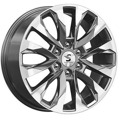 КиК КР007 Haval H9 8x20 6x139.7 ET 42 Dia 75.1 Diamond Gloss Graphite