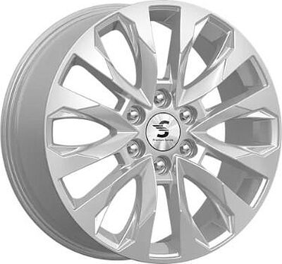 КиК КР007 Haval H9 8x20 6x139.7 ET 42 Dia 75.1 Elite Silver