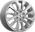 КиК КР007 Pajero Sport 8x20 6x139.7 ET 38 Dia 67.1 Elite Silver