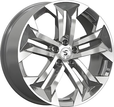 КиК КР014 Haval Dargo 8x20 5x114.3 ET 40 Dia 66.6 Diamond Gloss Graphite
