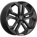 КиК КР015 Geely Tugella 7.5x19 5x108 ET 46 Dia 63.35 Fury Black