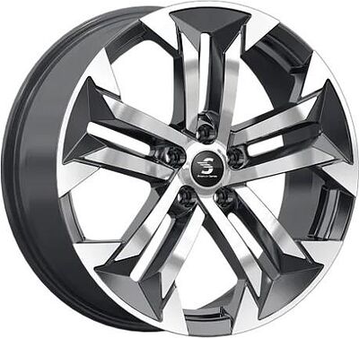 КиК КР015 Haval F7/F7x 7.5x19 5x114.3 ET 40 Dia 64.1 Diamond Black Gris