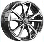 КиК КС1005 Cerato FL 6x15 5x114.3 ET 46 Dia 67.1 алмаз черный