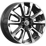 КиК КС1026 Vesta Cross 6.5x16 4x100 ET 43 Dia 60.1 алмаз черный