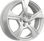 КиК КС1053 ZV 16_Lifan_X70 6.5x16 5x114.3 ET 35 Dia 60.1 сильвер