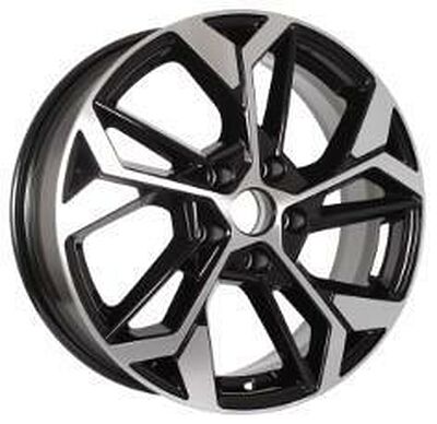 КиК КС1062 ZV 17_Tiggo 4 Pro 6.5x17 5x108 ET 33 Dia 60.1 алмаз черный