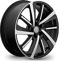 КиК КС1111 ZV18EXEED LX 7x18 5x108 ET 23 Dia 60.1 алмаз черный