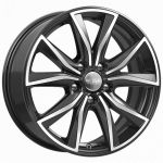 КиК КС867 ZV Camry V5 7x17 5x114.3 ET 45 Dia 60.1 алмаз черный