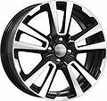 КиК КС874 17_Vesta Cross 6.5x17 4x100 ET 43 Dia 60.1 алмаз черный