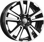 КиК КС874 17_Vesta Cross 6.5x17 4x100 ET 43 Dia 60.1 алмаз черный