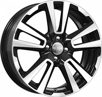 КиК КС874 17_Vesta Cross 6.5x17 4x100 ET 41 Dia 60.1 алмаз черный