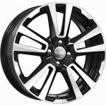 КиК КС874 ZV 17_Kaptur 6.5x17 5x114.3 ET 50 Dia 66.1 алмаз черный