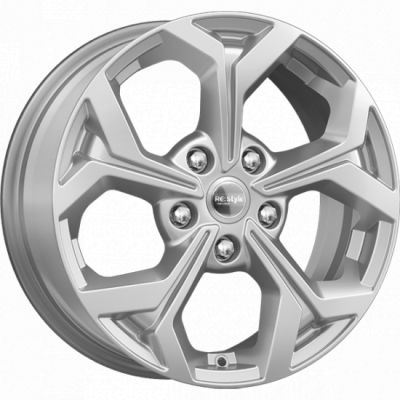 КиК КС878 ZV 16_Focus 6.5x16 5x114.3 ET 50 Dia 67.1 сильвер