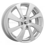 КиК КС893 Rio X-Line 6x16 4x100 ET 49 Dia 54.1 сильвер КиК КС893 Rio X-Line 6x16 4x100 ET 49 Dia 54.1 сильвер