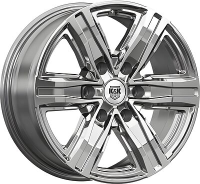 КиК R8 7.5x17 6x127 ET 45 Dia 77.9 дарк платинум