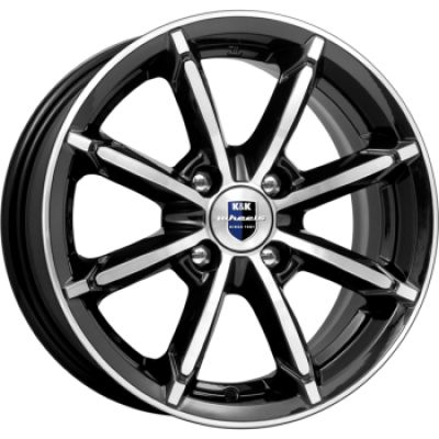 КиК Sportline 6x14 4x100 ET 30 Dia 67.1 алмаз черный