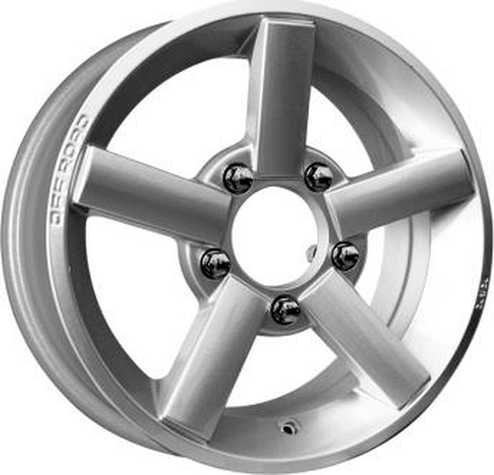 КиК Титан-Тех 6.5x16 5x139.7 ET 40 Dia 98 сильвер