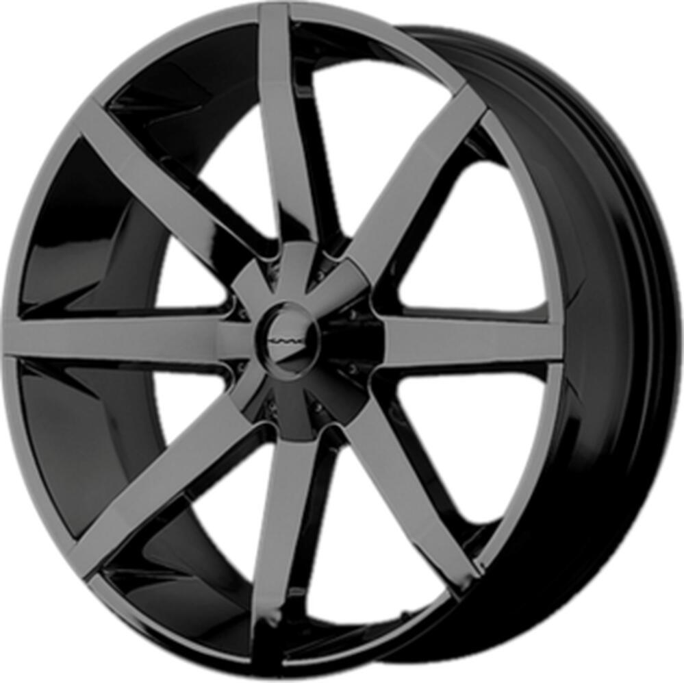 KMC KM651 9x22 5x150 ET 38 Dia 110 Black