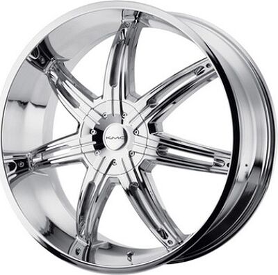KMC KM665 9x22 5x150 ET 30 Dia 110 Chrome