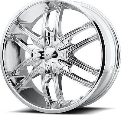 KMC KM678 8x20 6x139 ET 38 Dia 78 Chrome
