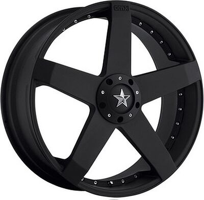 KMC KM775 8x20 5x114.3 ET 32 Dia 74.1 Black