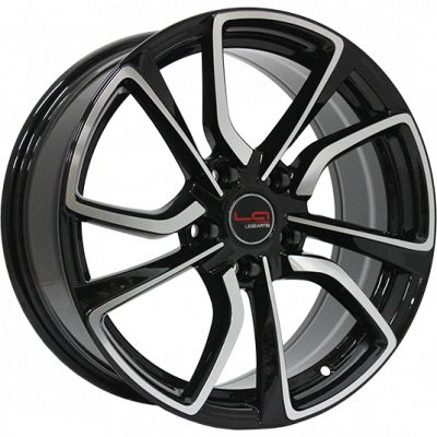 Kronprinz OP 515017 8010 6x15 5x110 ET 43 Dia 65 black