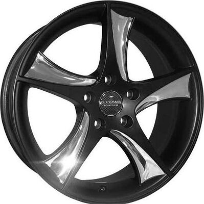 Kyowa KR640 7.5x17 5x112 ET 48 Dia 66.5 BKF