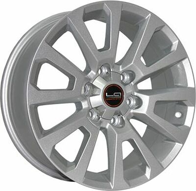 LegeArtis TY182 7.5x17 6x139.7 ET 25 Dia 106.1 Sil
