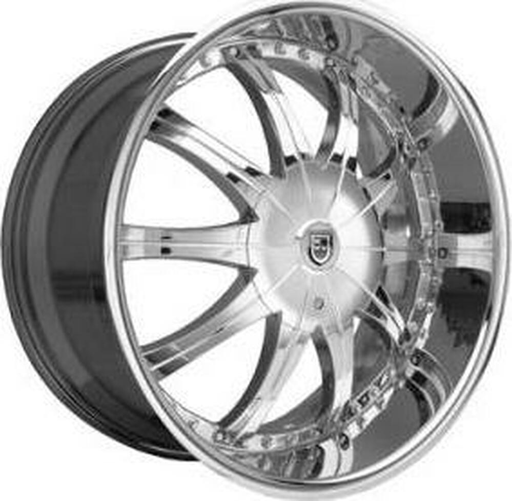 Lexani CS2 9x21 5x120 ET 32 Dia 74 Black/Chrome