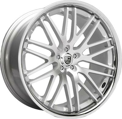 Lexani CVX44 9x20 5x120 ET 32 Dia 74.1 Black/Machined/Black Lip